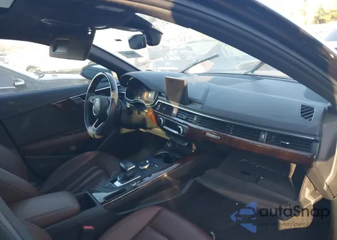 2018 Audi A4 Tech Premium/Premium from USA, damaged, VIN WAUDNAF40JA139749